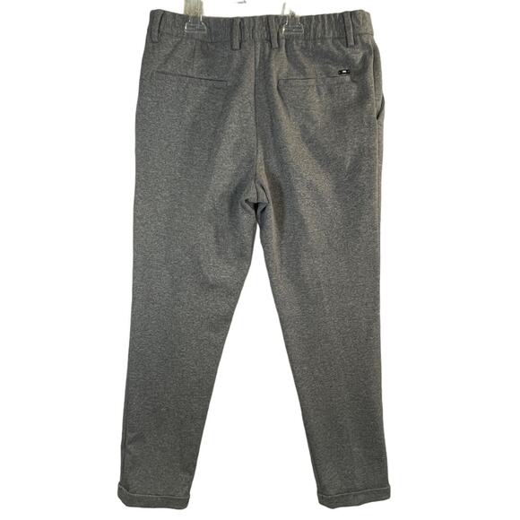 Zara Womens Size M 31 x 27 Heather Gray Dress Comfort Active Ankle Pants Stretch - Picture 2 of 10